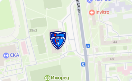 Карта расположения отдела маркетинга и PR